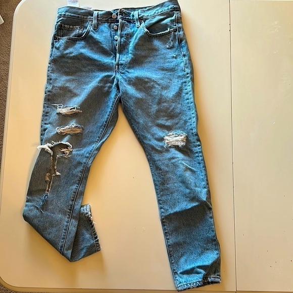 Levi's Denim - Levi’s Women’s Distressed Skinny Jeans